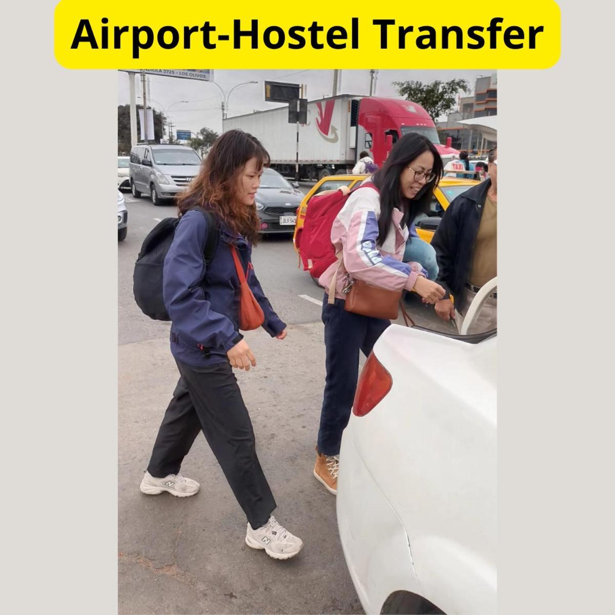 Appartement Right Across From The Airport - Free Shuttle - A Y J Familia à Lima Extérieur photo